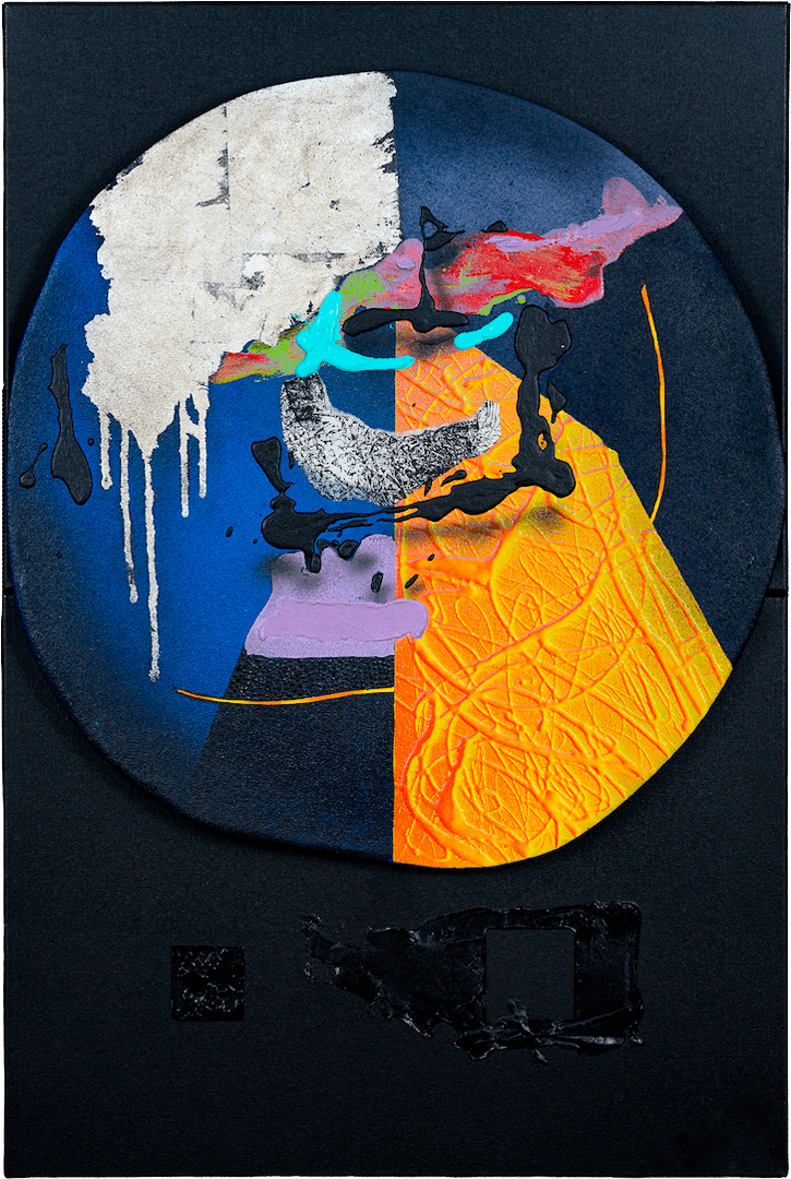  Supernova I  36" x 24"   Mixed media on canvas