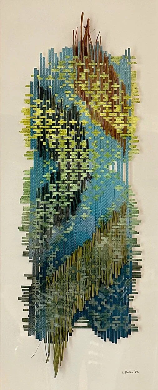  Prairie Shadows  (33" x 16" x 1) Framed. 
Hot press fine art paper. 