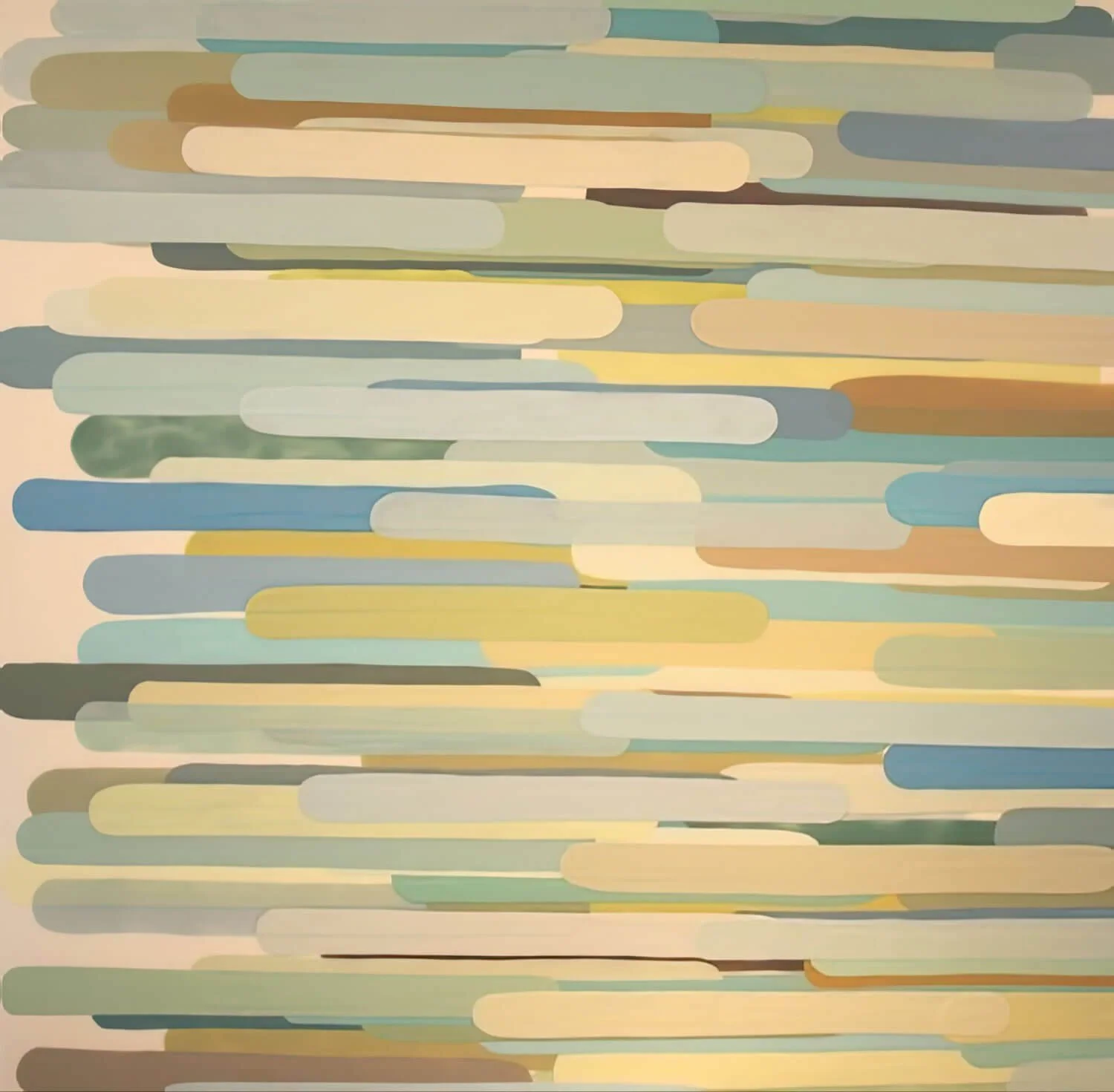 Fluvial  Acrylic. 47½" x 47½"