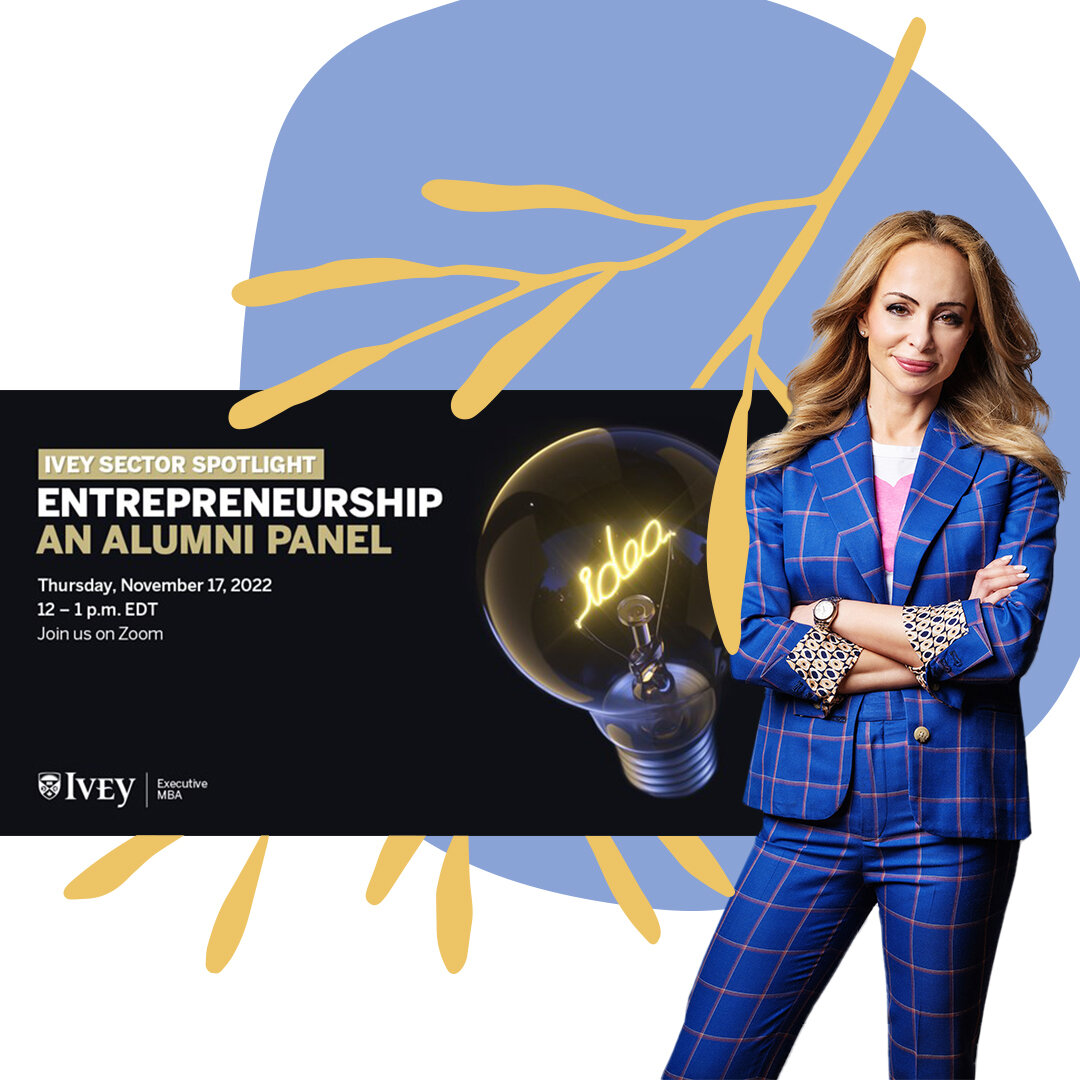 It is Global Entrepreneurship Week and we are thrilled to be a part of it. Founder @nadashepherd will be speaking at the Ivey Business School Entrepreneurship Alumni Panel this week @iveybusiness

//ReSuit is a fit-based peer-to-peer clothing-sharing