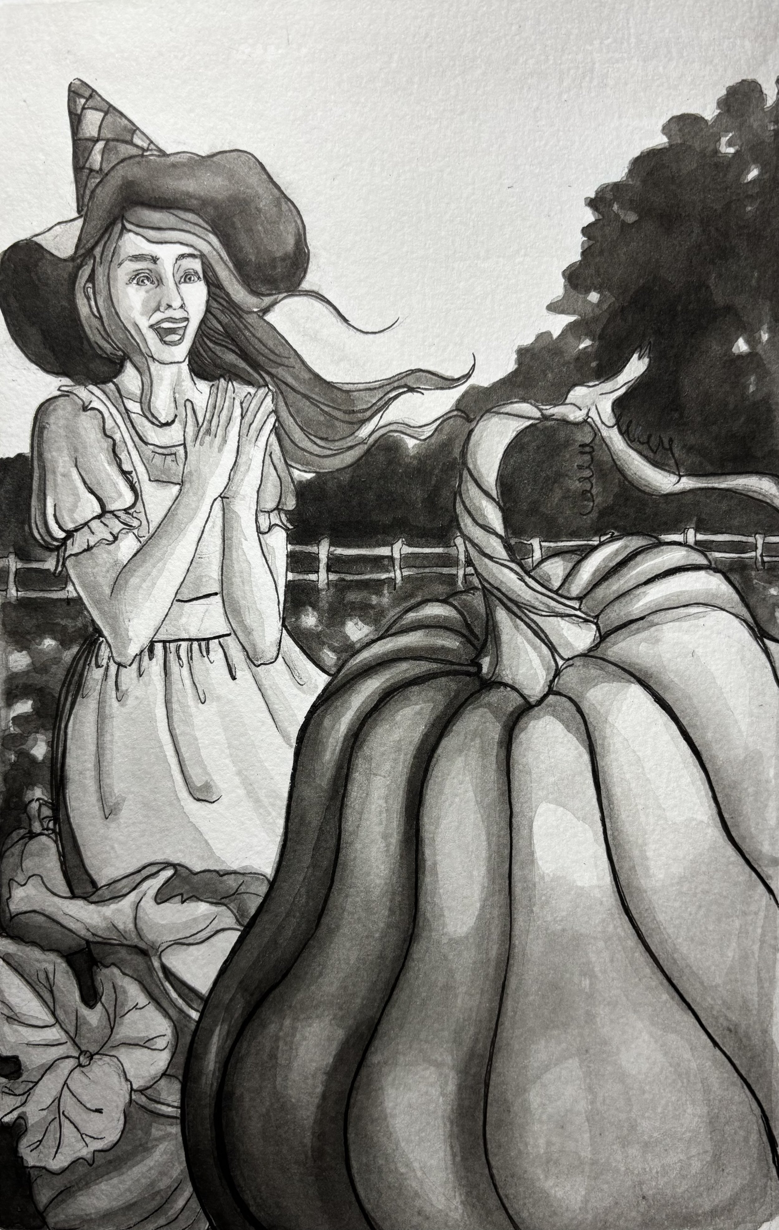Drawtober 2026: Witch’s Garden