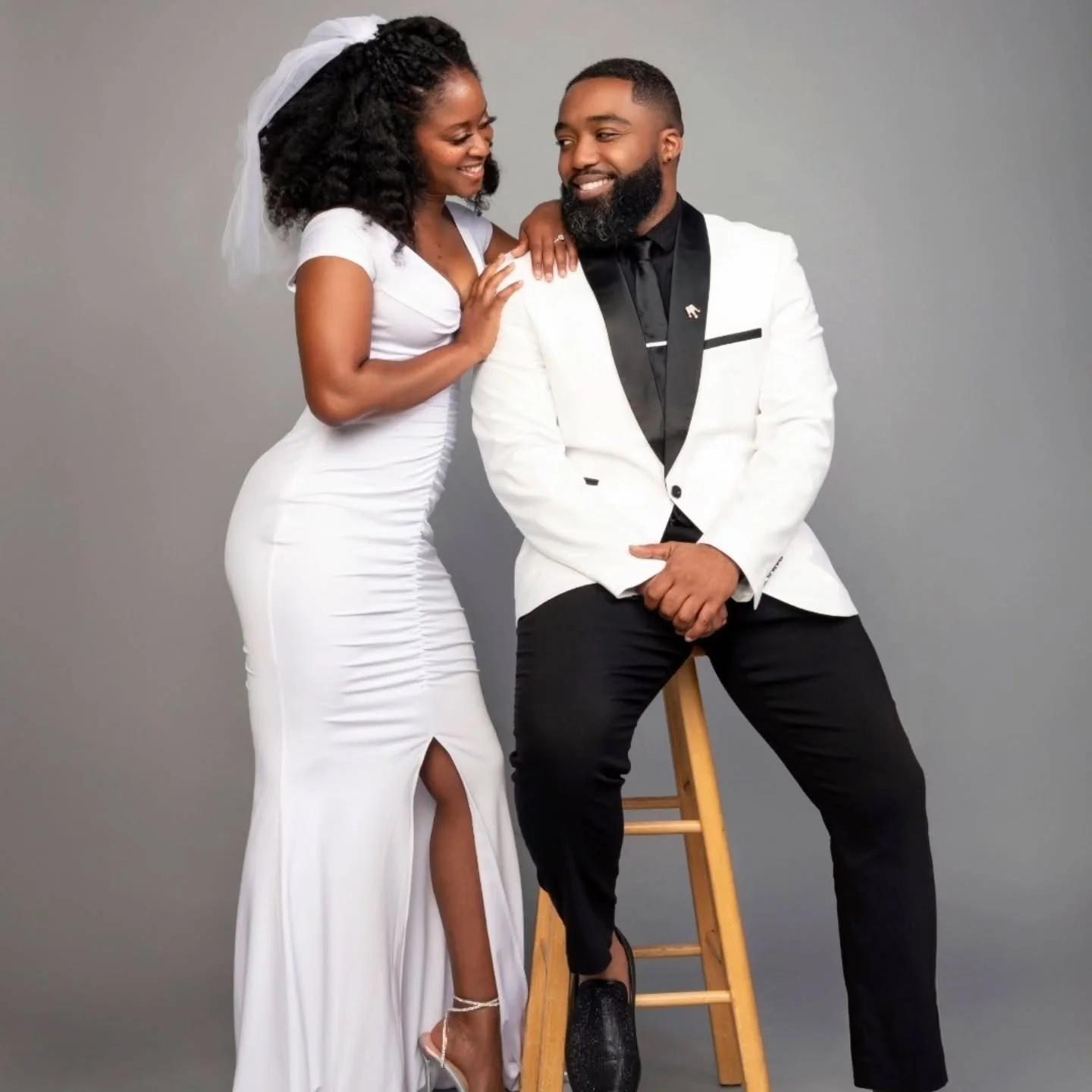 When love feels effortless, portraits become poetry.

Before the vows, before the aisle, there's a moment where the world slows down.

For this couple, it was their portrait session&mdash;a chance to step away from the whirlwind of wedding planning a