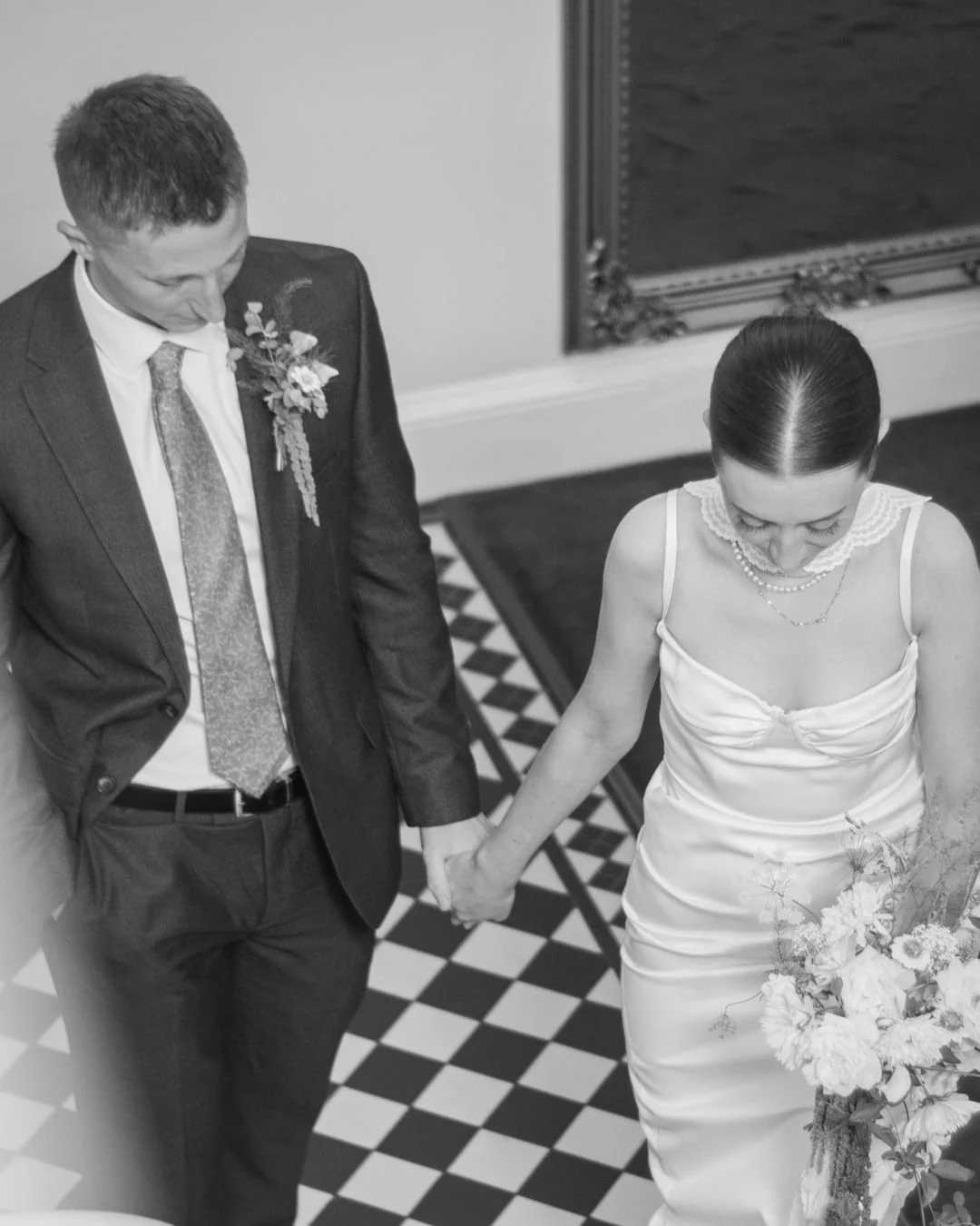 Husband and wife at West Bridgford Registration Office