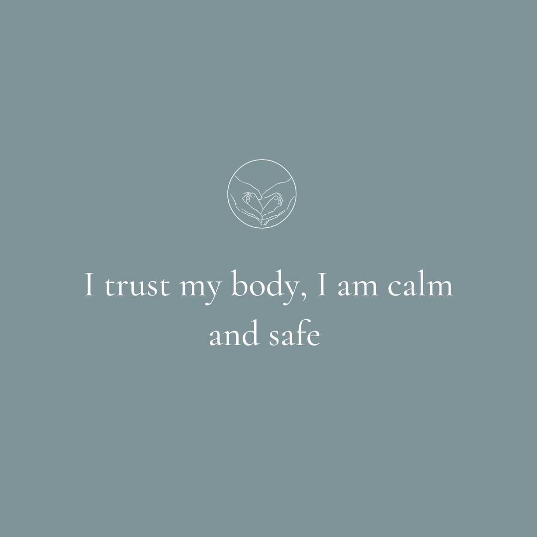 Boxing Day positive affirmation ✨⁠
⁠
Trusting your body and its incredible ability to grow, nurture and birth a baby will allow you to feel more calm and safe during pregnancy and birth.⁠
⁠