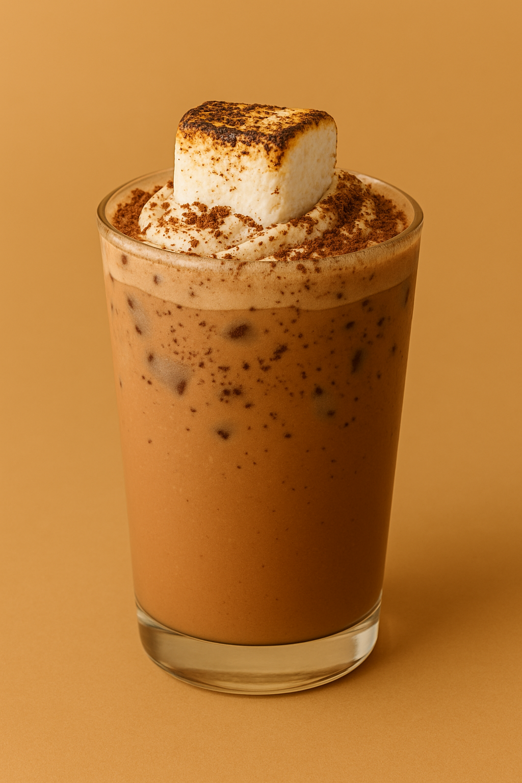 Polar Express coffee drink, espresso, Toasted marshmallow and Hot chocolate