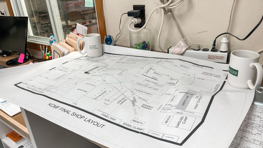 How do we keep our shop running at full efficiency? Sometimes its a simple as a functional planning layout. ​​​​​​​​
​​​​​​​​
#kcmf #kcmfkitchen #kcmfcloset #kcmfmillwork #kcmffurniture #custom #customcarpentry