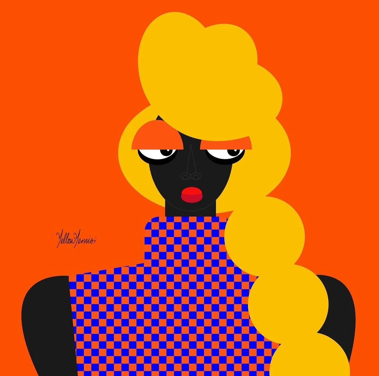 yellowyemisi giving us &lsquo;I&rsquo;m sexy and I know it&rsquo;s vibes with this fun illustration!
&bull;
&bull;
&bull;
&bull;
&bull;
&bull;
#InspiredByAfrica #ContemporaryAfricanArt #AfricanContemporaryArt #AfricanInspired #AfricanPhotography #Afr