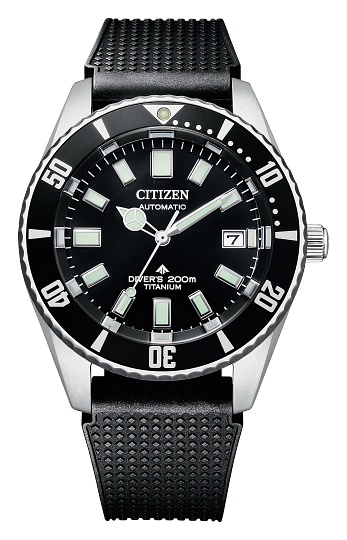 Citizen Promaster Fujitsubo Black Dial Dive Automatic Polyurethane Strap NB6021-17E