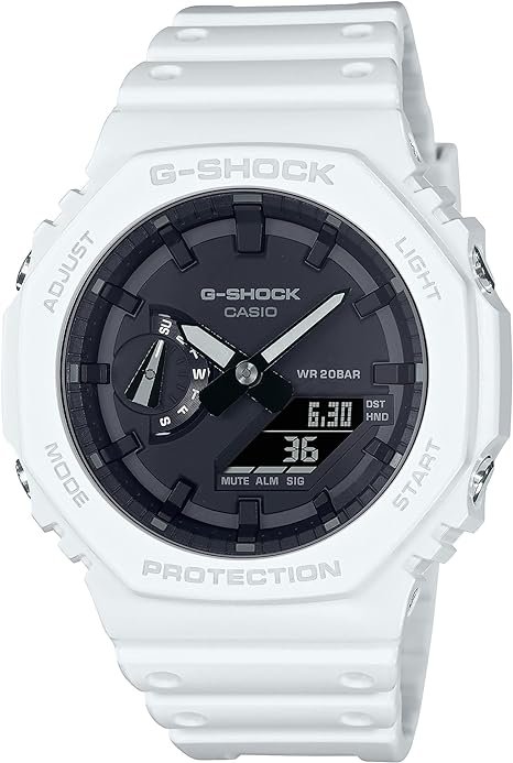 Gshock GA2100-7A white