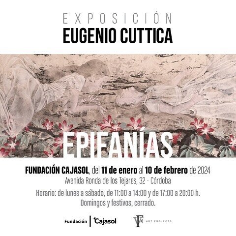 We are pleased to announced our first exhibition of this new year: &ldquo;EPIFANIAS&rdquo;, by the great Argentinian Artist Eugenio Cuttica, at Fundacion Cajasol Cordoba, Spain 🇪🇸

Coproduced by Fundacion Cajasol and VF Art Projects, and curated by