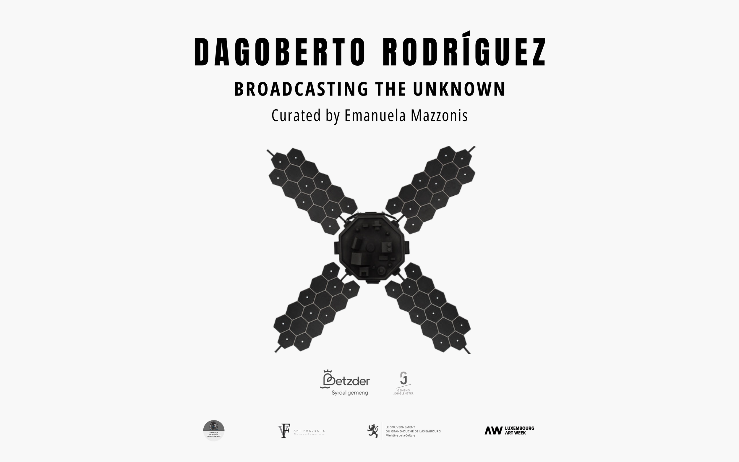 DAGOBERTO RODÍGUEZ - "Broadcasting the unknown" - October 24, 2026 l Annexes Chateau Bourglinster & Al Kierch, Betzdorf, LUXEMBOURG 