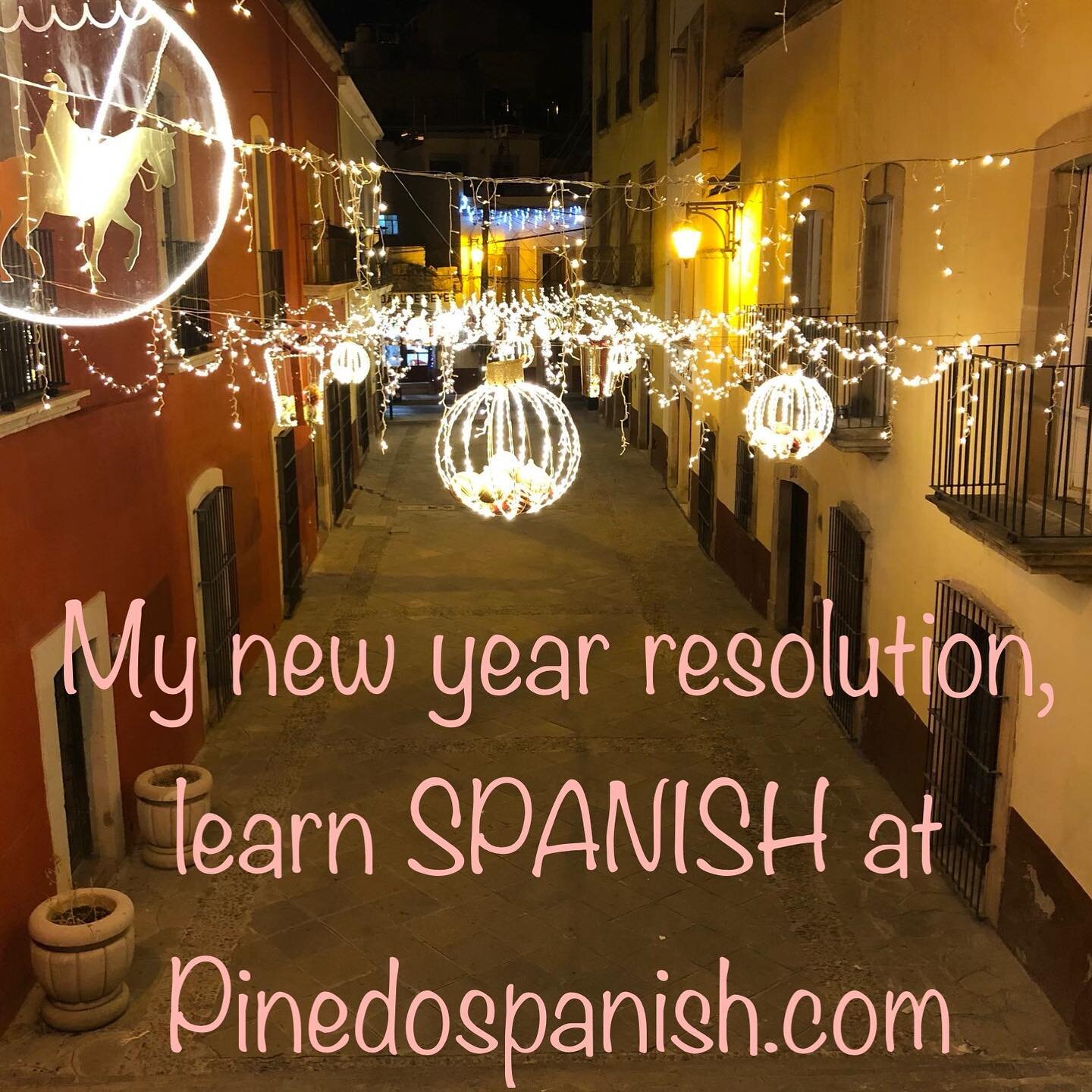 #newyear #learnspanish #newyearresolution #spanish #pinedospanish