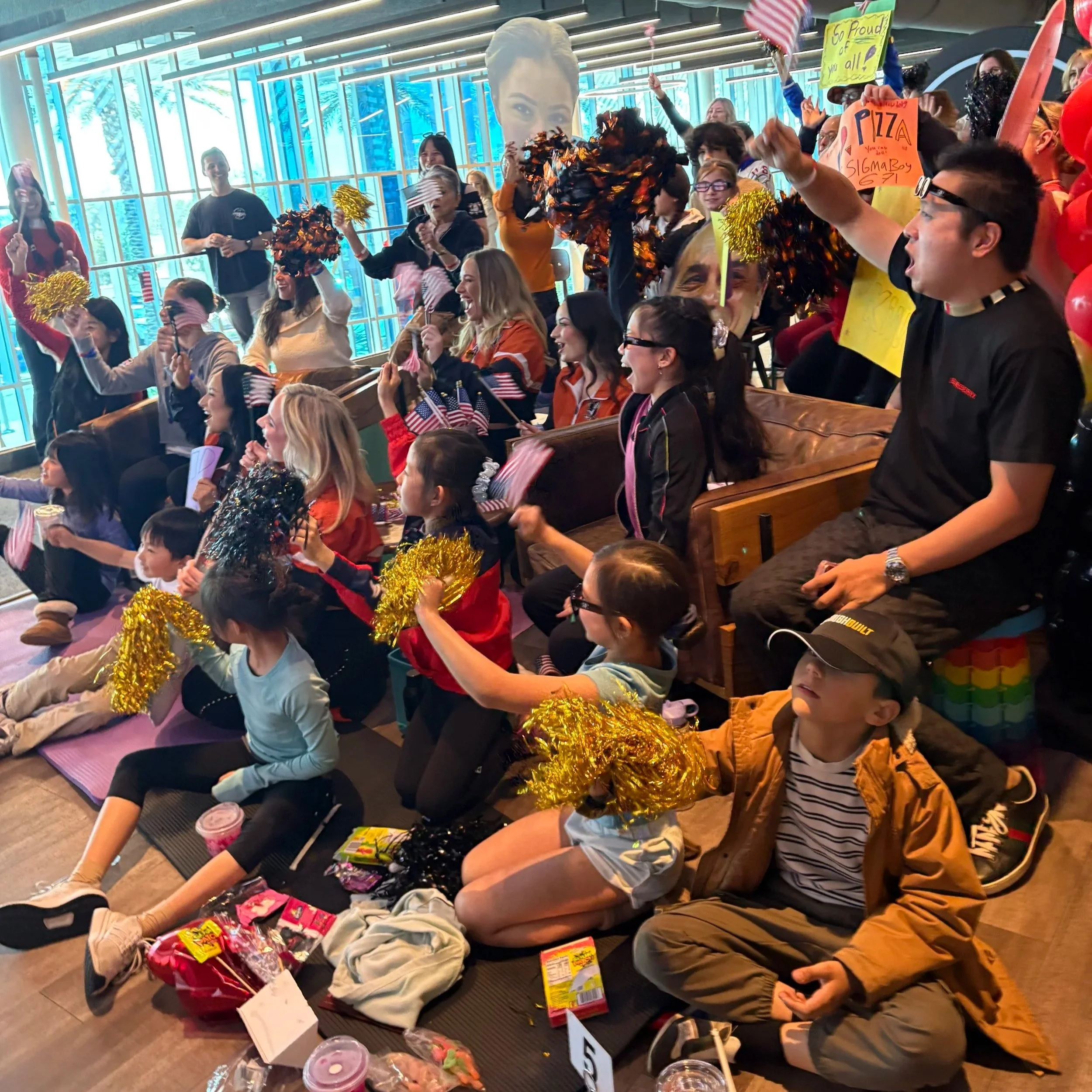 Inside Irvine’s Olympic Watch Party