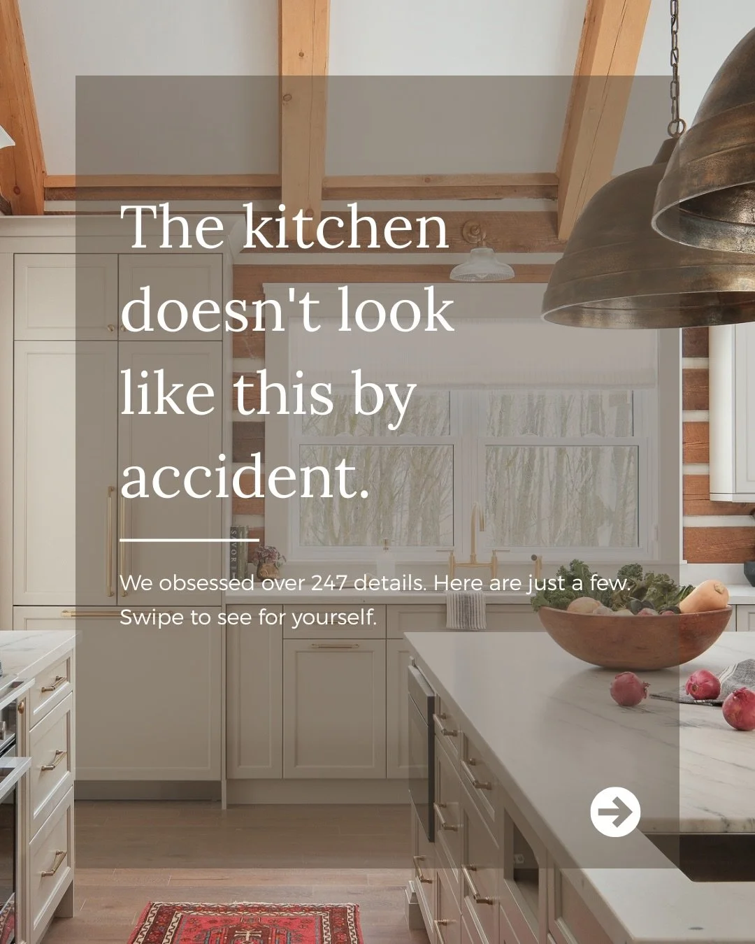 &hellip; and we&rsquo;re only talking about one wall in this kitchen. Most people don&rsquo;t realize just how many details go into a kitchen. Each one is a small decision that quietly shapes how the whole space feels. 
⠀⠀⠀⠀⠀⠀⠀⠀⠀ 
This is how we thin