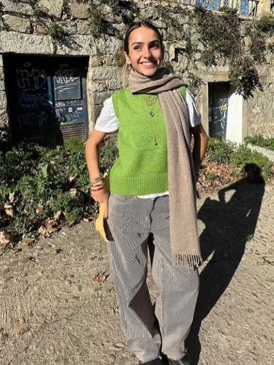 Autumnal days are upon us. 

Here is @lylaelichaoff wearing her @montysclub mohair vest as produced by Fashion Threads🧵

If you want to start a clothing brand or are an established brand looking for a new supplier then get in touch.

We are based in