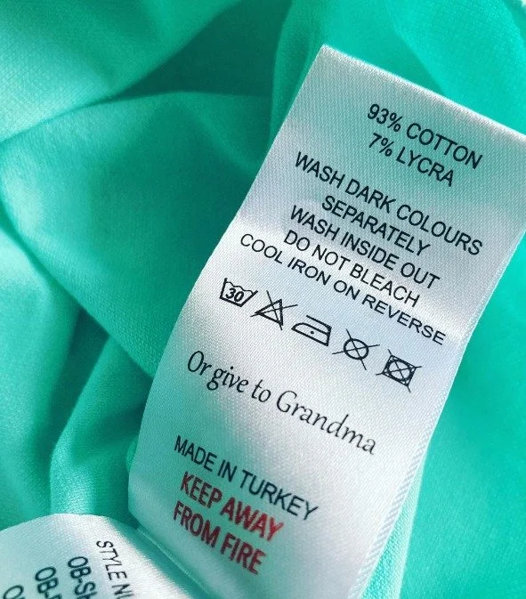 They may be small, but labels can add real personality to a garment &mdash; and shouldn&rsquo;t be overlooked.

This wash label was created for @orchard_bunny 🐰 &mdash; a small detail, but one that brings an extra layer of thought and character to t