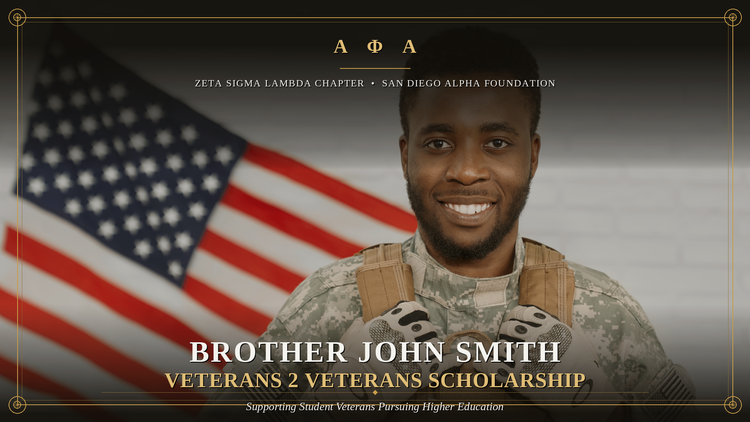 Brother John Smith Veterans 2 Veterans Scholarship