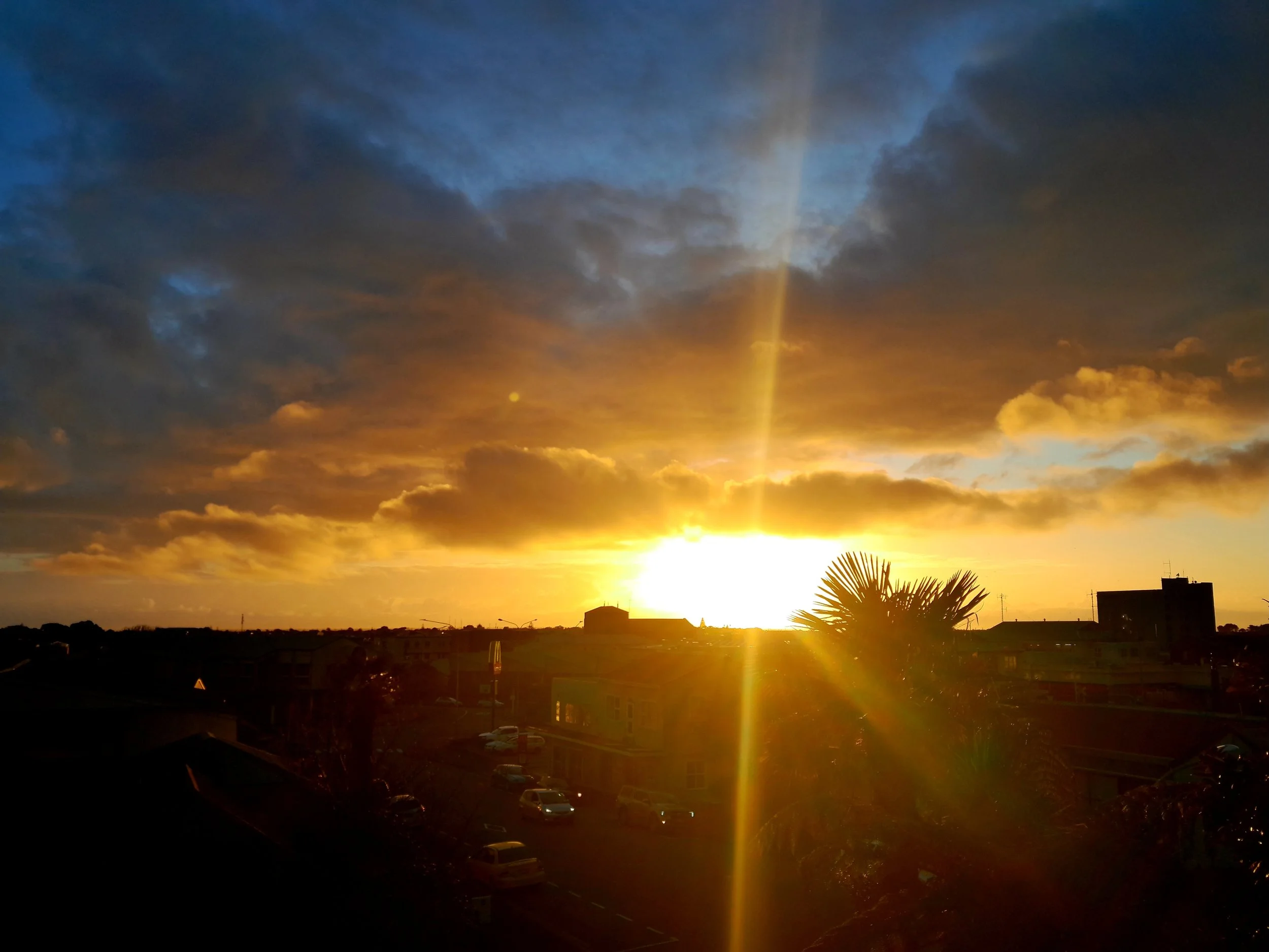 West Coast Sunset from Noah's Ark balcony