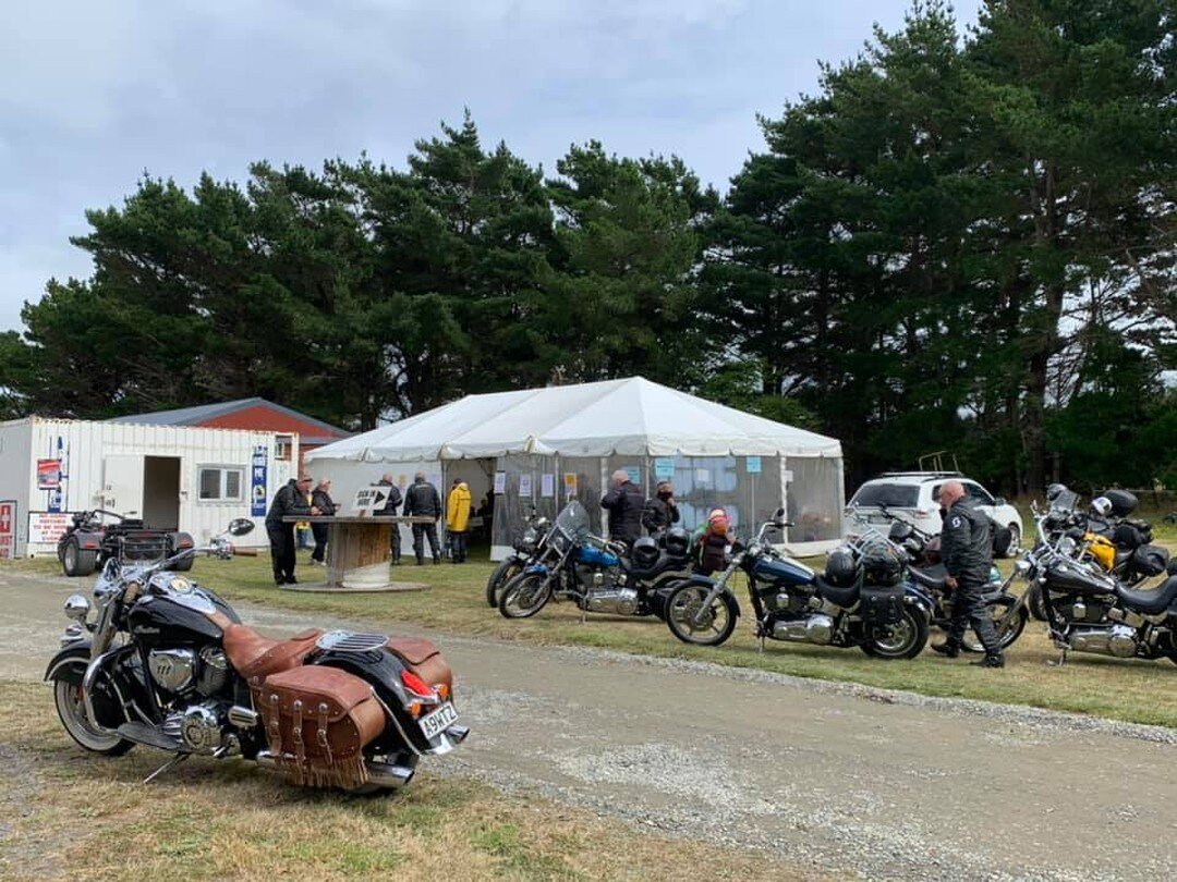 it is a great time to ride the West Coast on the way to or from the Burt Munro Challenge 2021. We have lock up garaging for your bike, hot showers and 10% discount cards for Monteiths.  What more can you need?  And ..... of course a yarn with Harry w