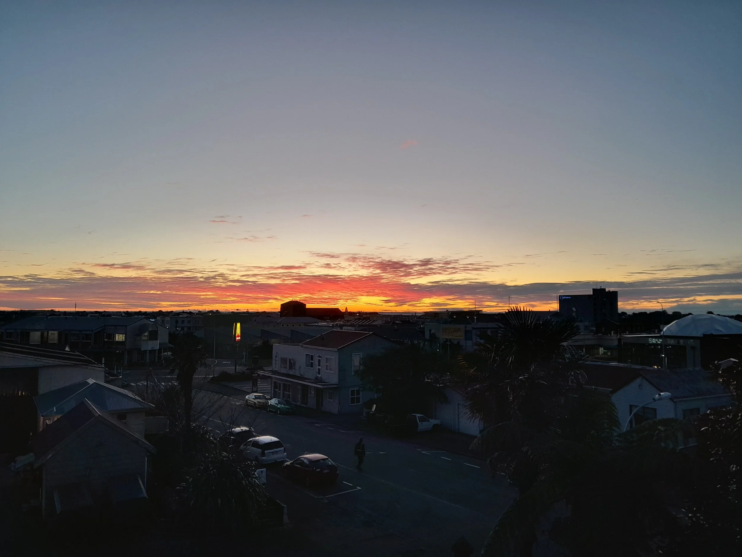West Coast Sunset from Noah's Ark balcony