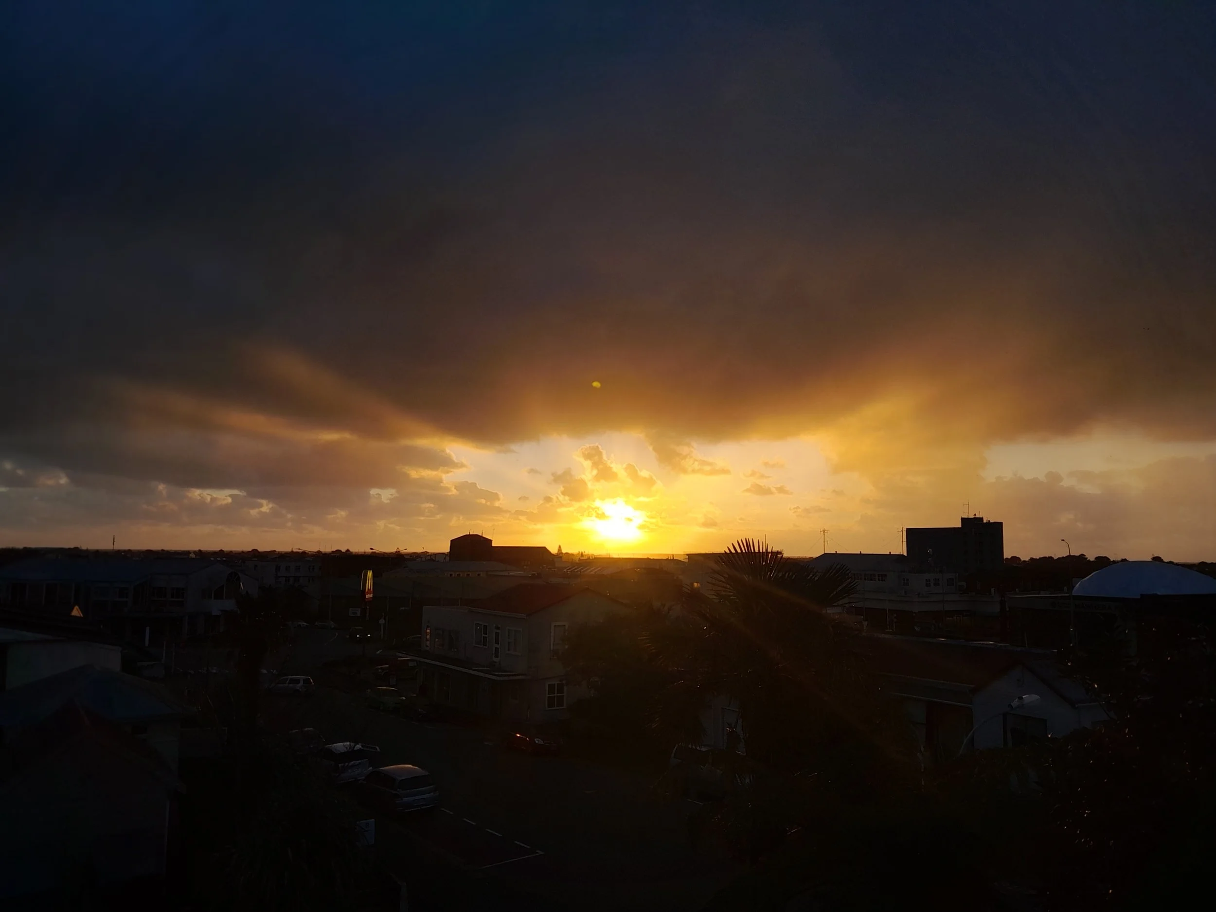 West Coast Sunset from Noah's Ark balcony