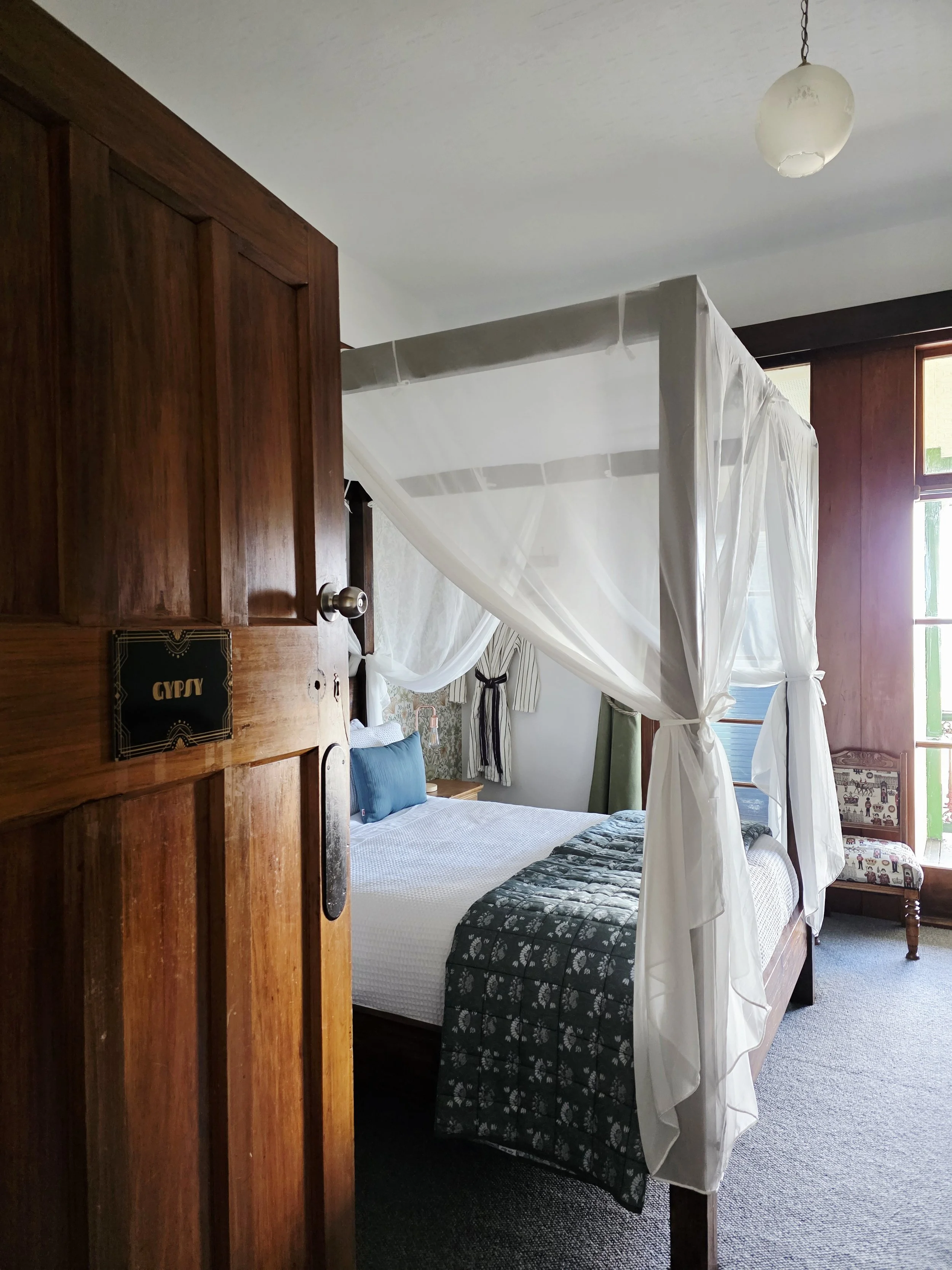 View from the hallway