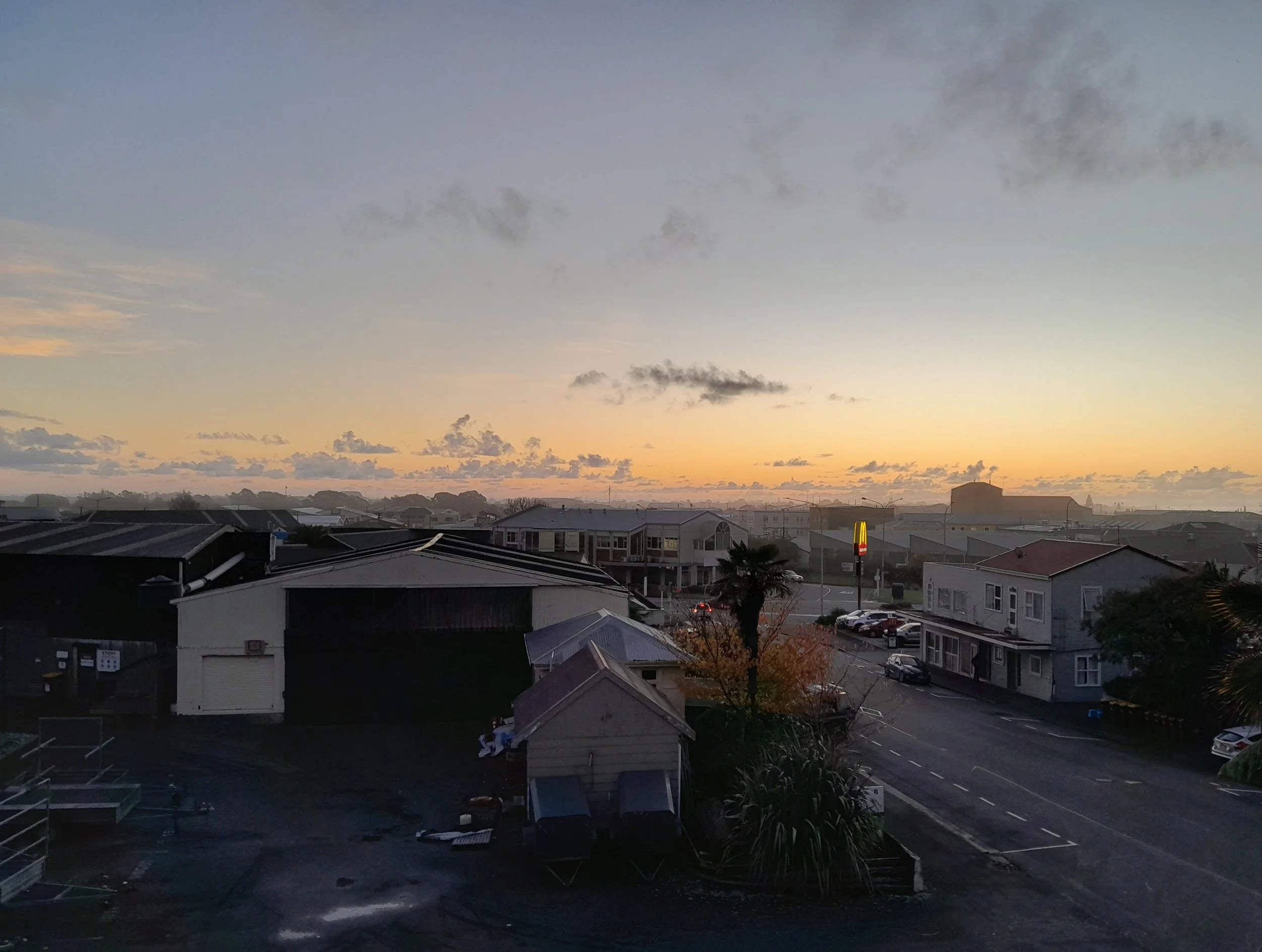 West Coast Sunset from Noah's Ark balcony