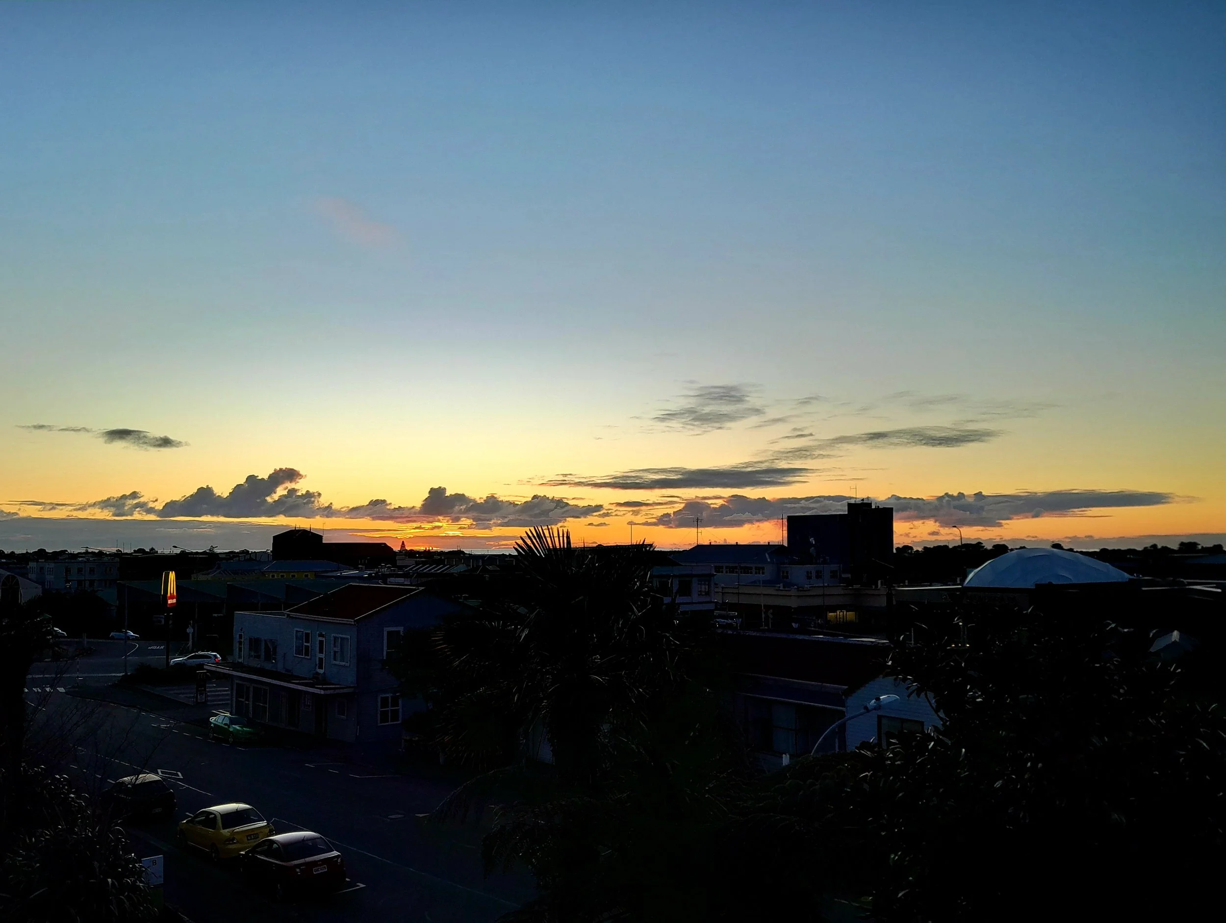 West Coast Sunset from Noah's Ark balcony