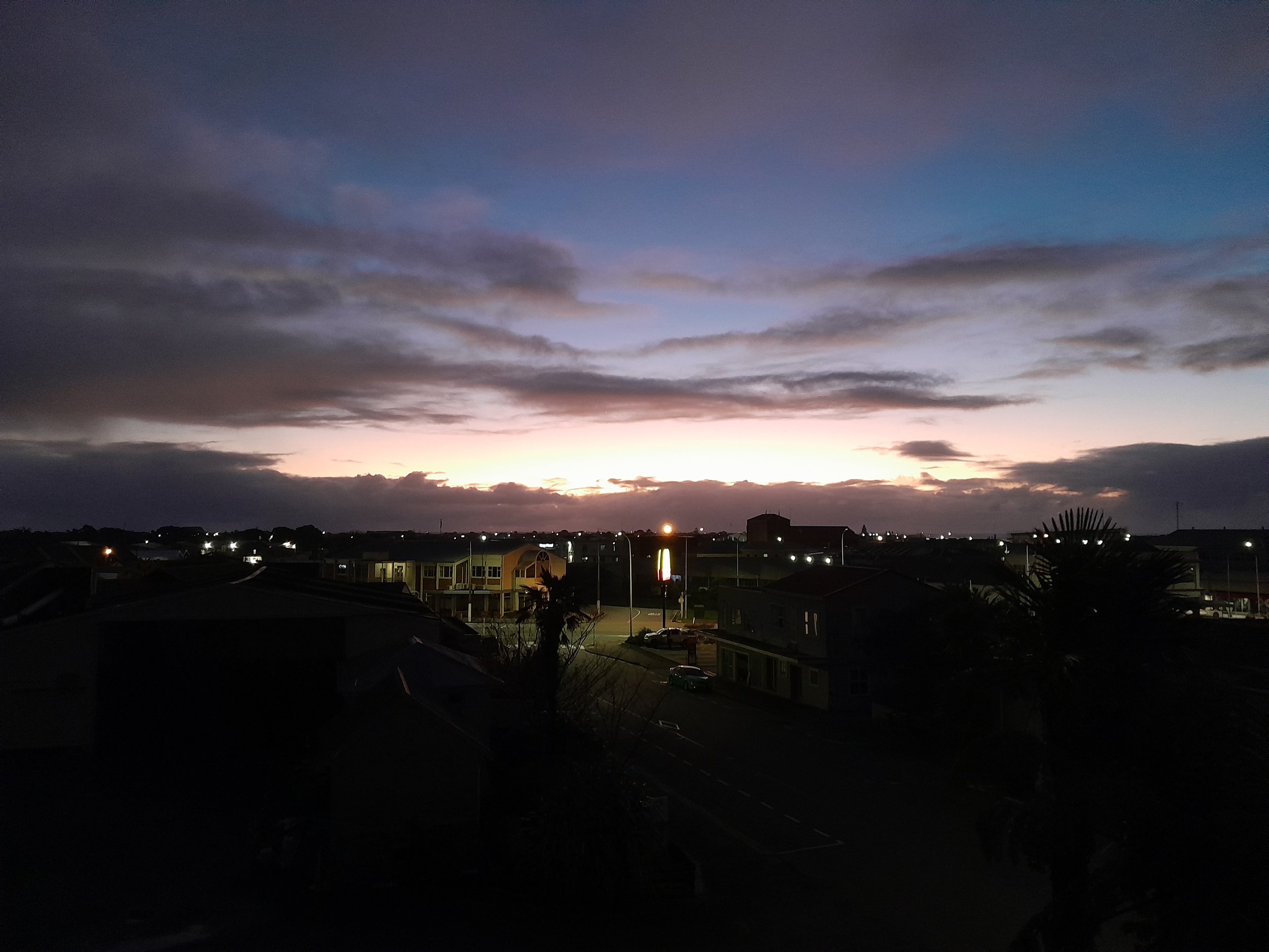 West Coast Sunset from Noah's Ark balcony