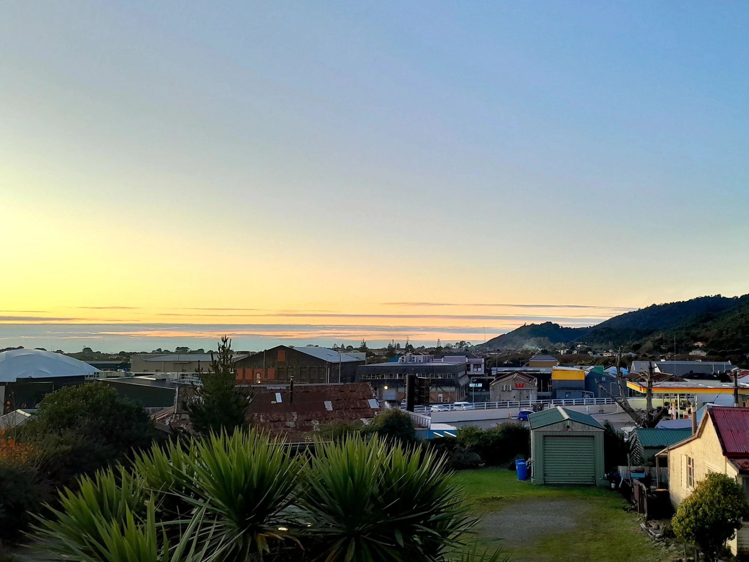 West Coast Sunset from Noah's Ark balcony