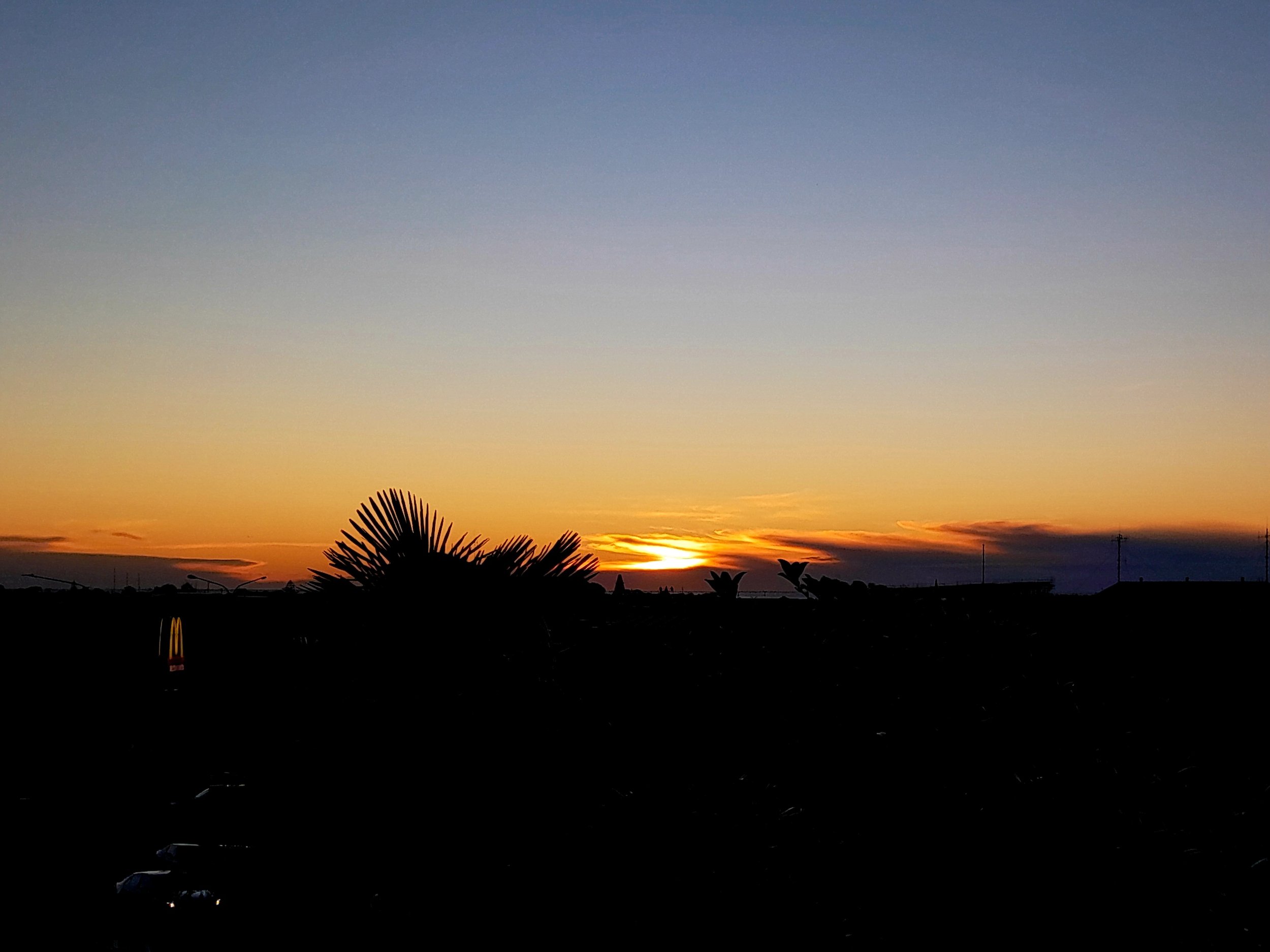 West Coast Sunset from Noah's Ark balcony