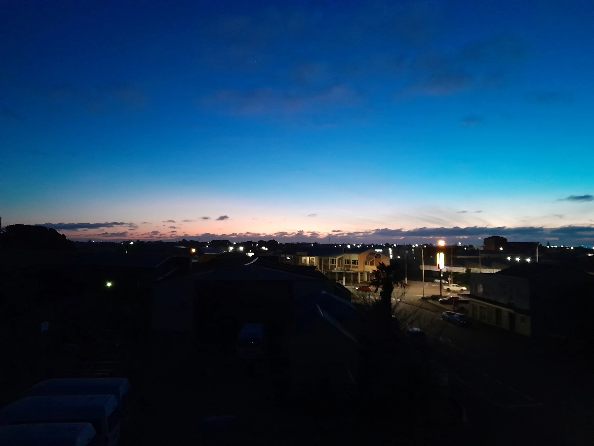 West Coast Sunset from Noah's Ark balcony