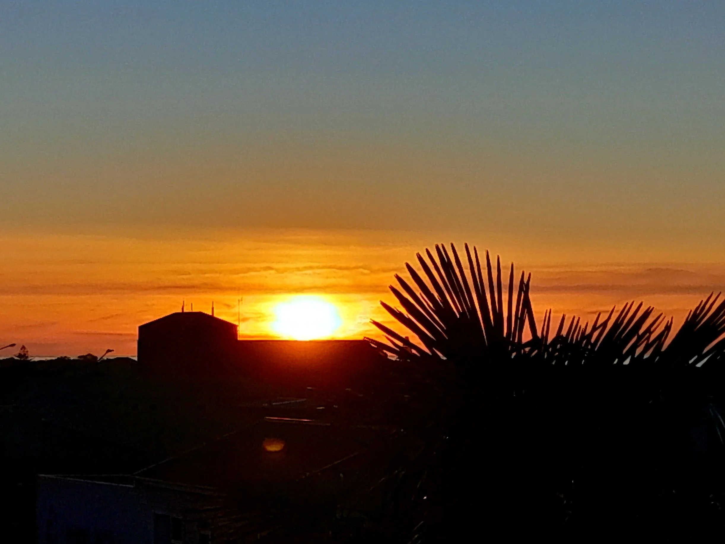 West Coast Sunset from Noah's Ark balcony