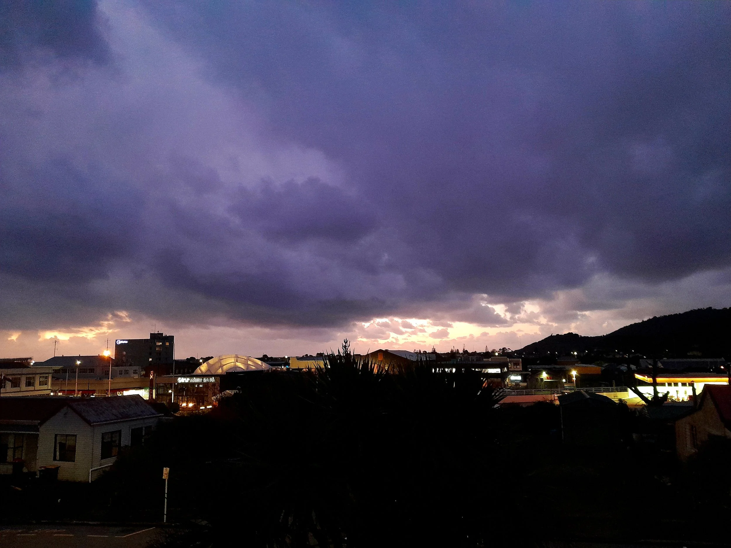 West Coast Sunset from Noah's Ark balcony