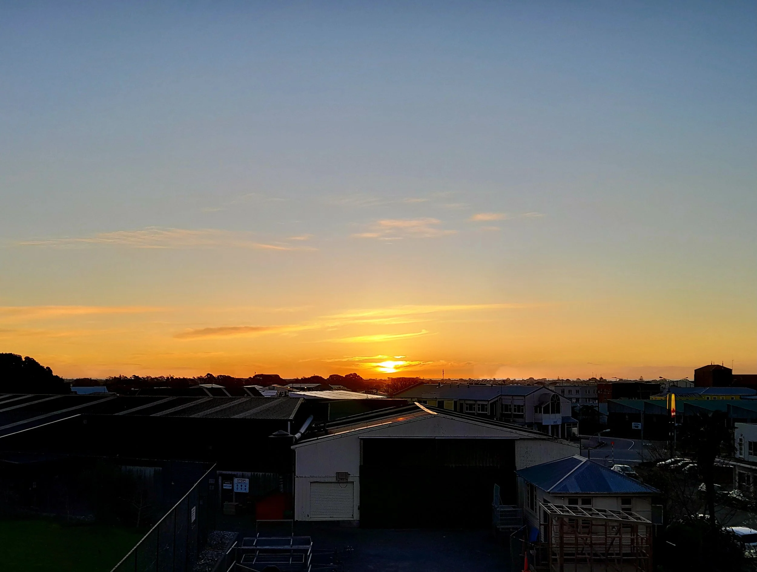 West Coast Sunset from Noah's Ark balcony