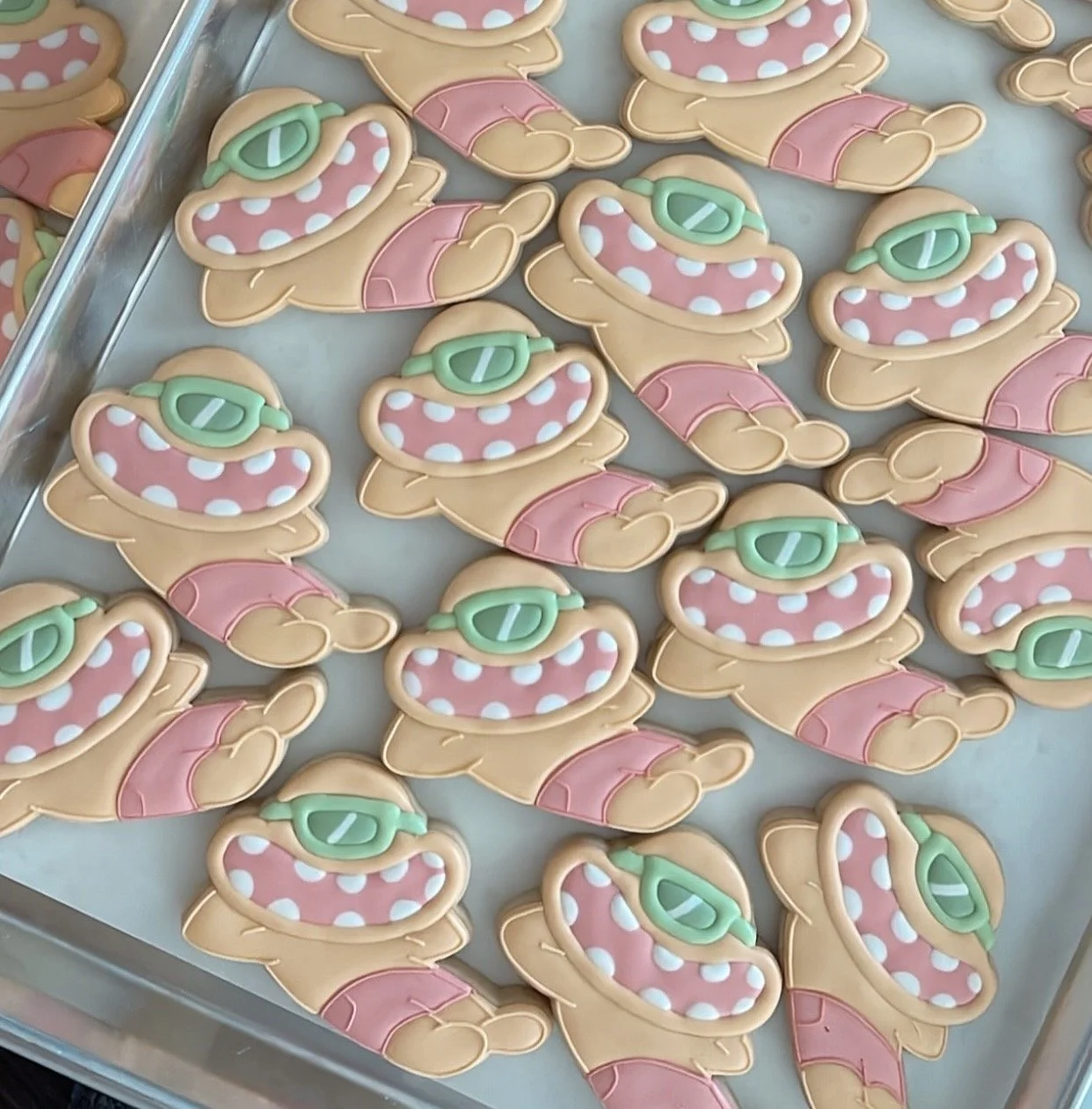 Kouhigh Toys Irvine opening day cookies by Busy Bee Sweet