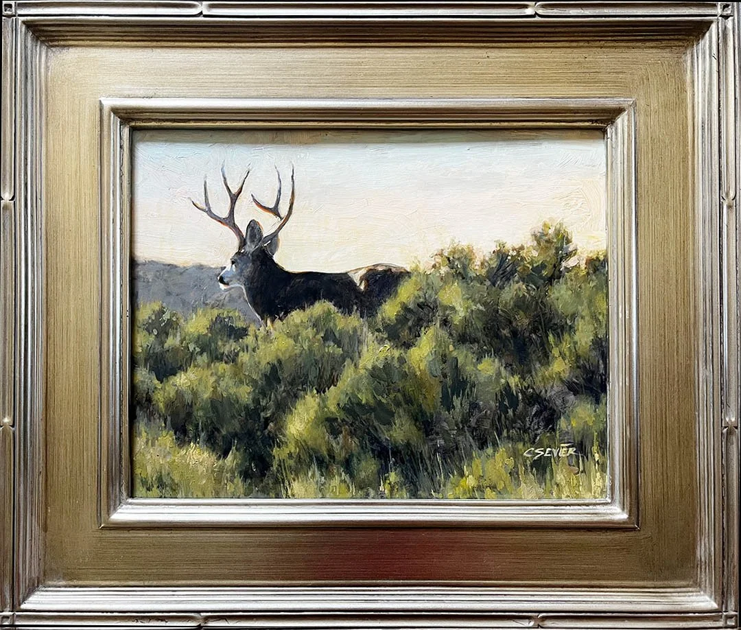 2025 Western Visions submission - sold.  11" x 14" Oil