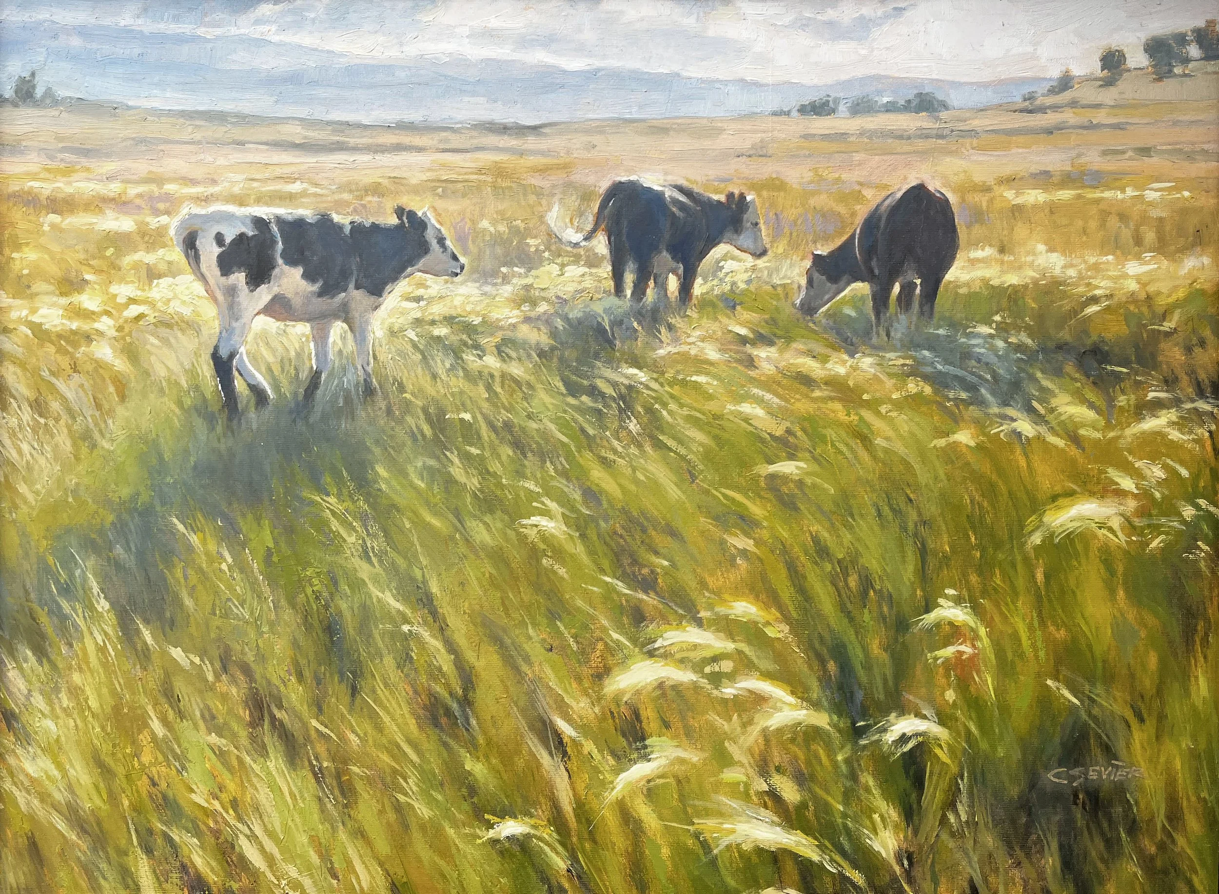 Here For A Season - Available Oil Painting 18" x 24"