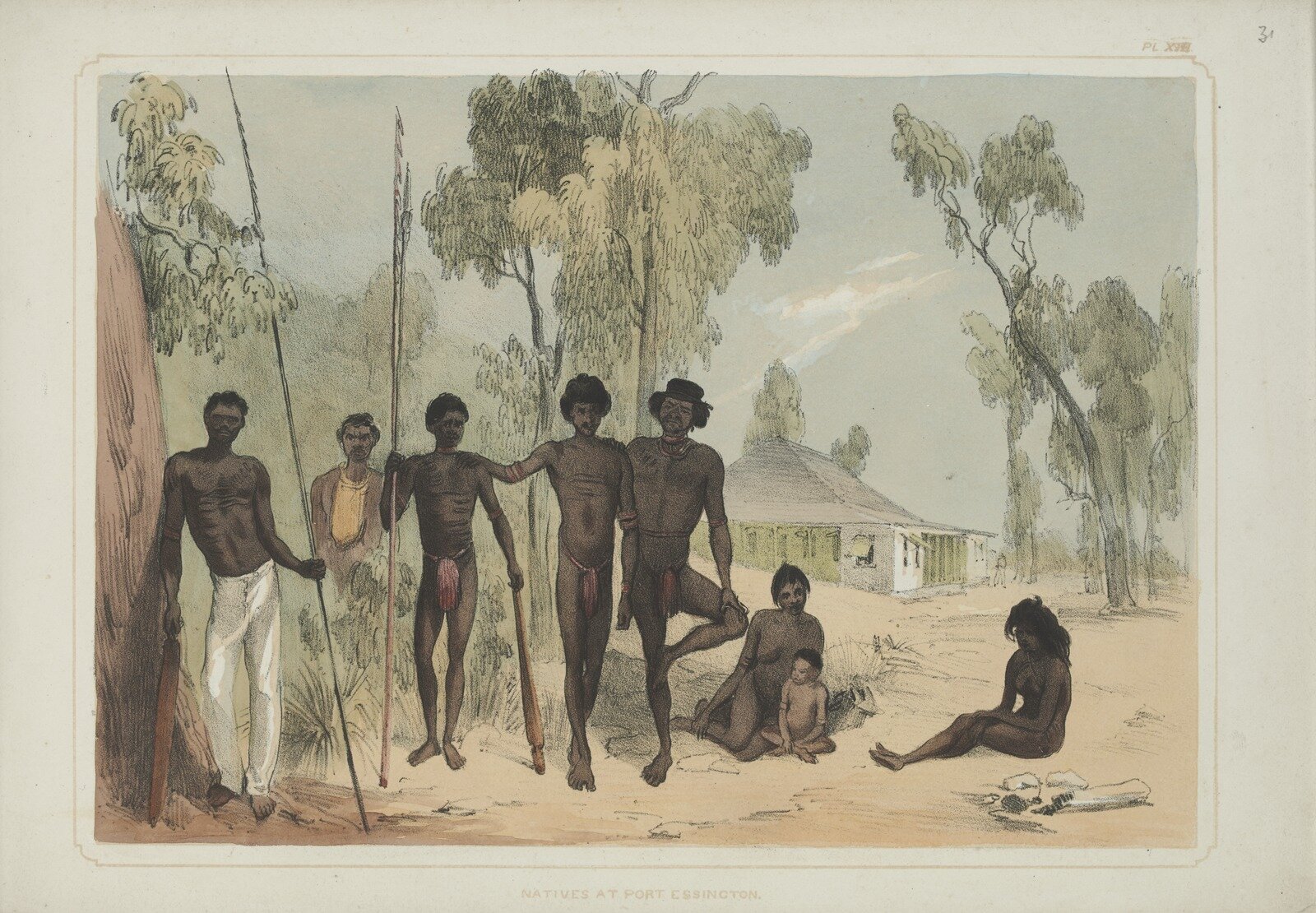 Natives at Port Essington. (1849) Photo 6