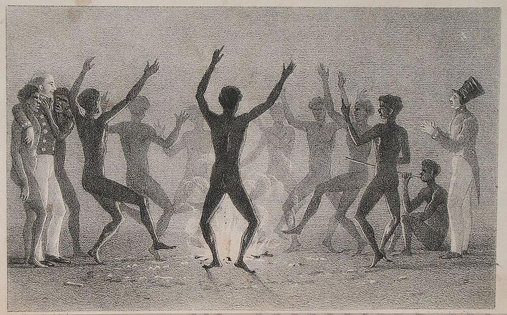 "Dance of the Aborigines at Raffles Bay"  (1829) Photo 7