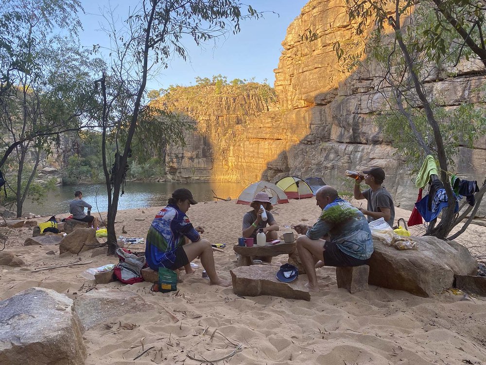 Sixth gorge, camping beach 