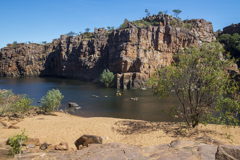 Beach campsite, 9th gorge