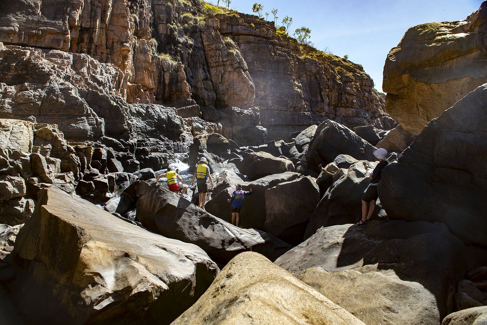 End of the ninth gorge