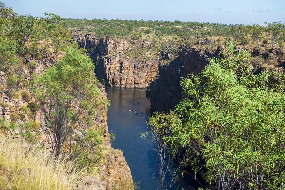 Waleka, view of the second gorge