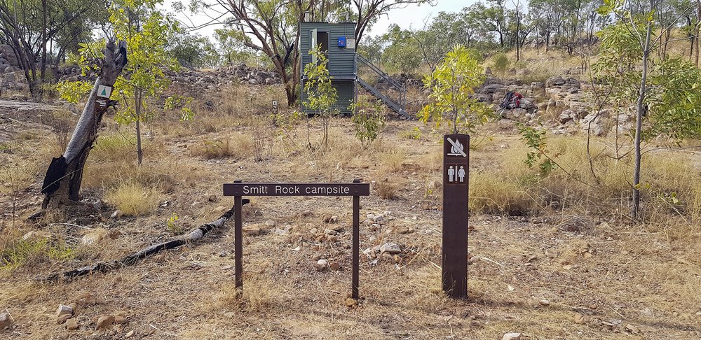 Smitt's Rock campsite on the escarpment