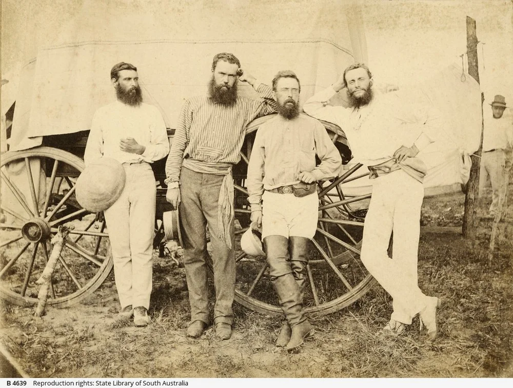 Overland Telegraph construction party [B 4639] 