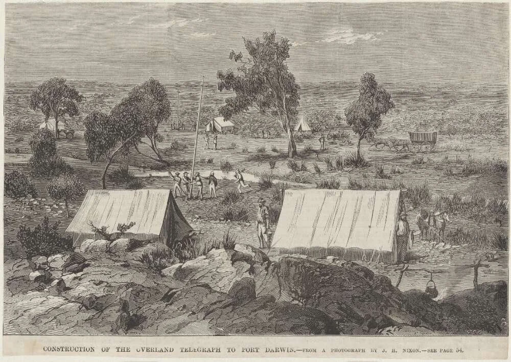 Construction of the Overland Telegraph [nla.obj-135926824-1]