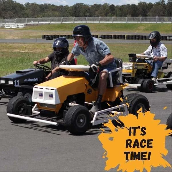 Burpengary & District Men's Shed Great Mower Races 2024