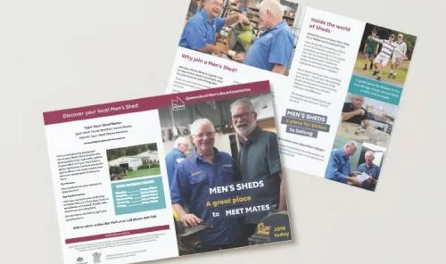 Men’s Shed Brochure Template