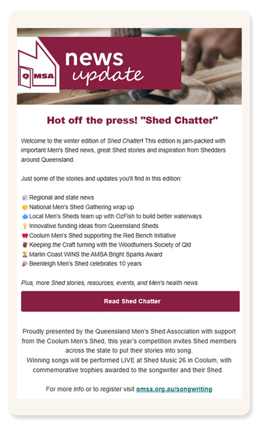 Members eNews update May 06